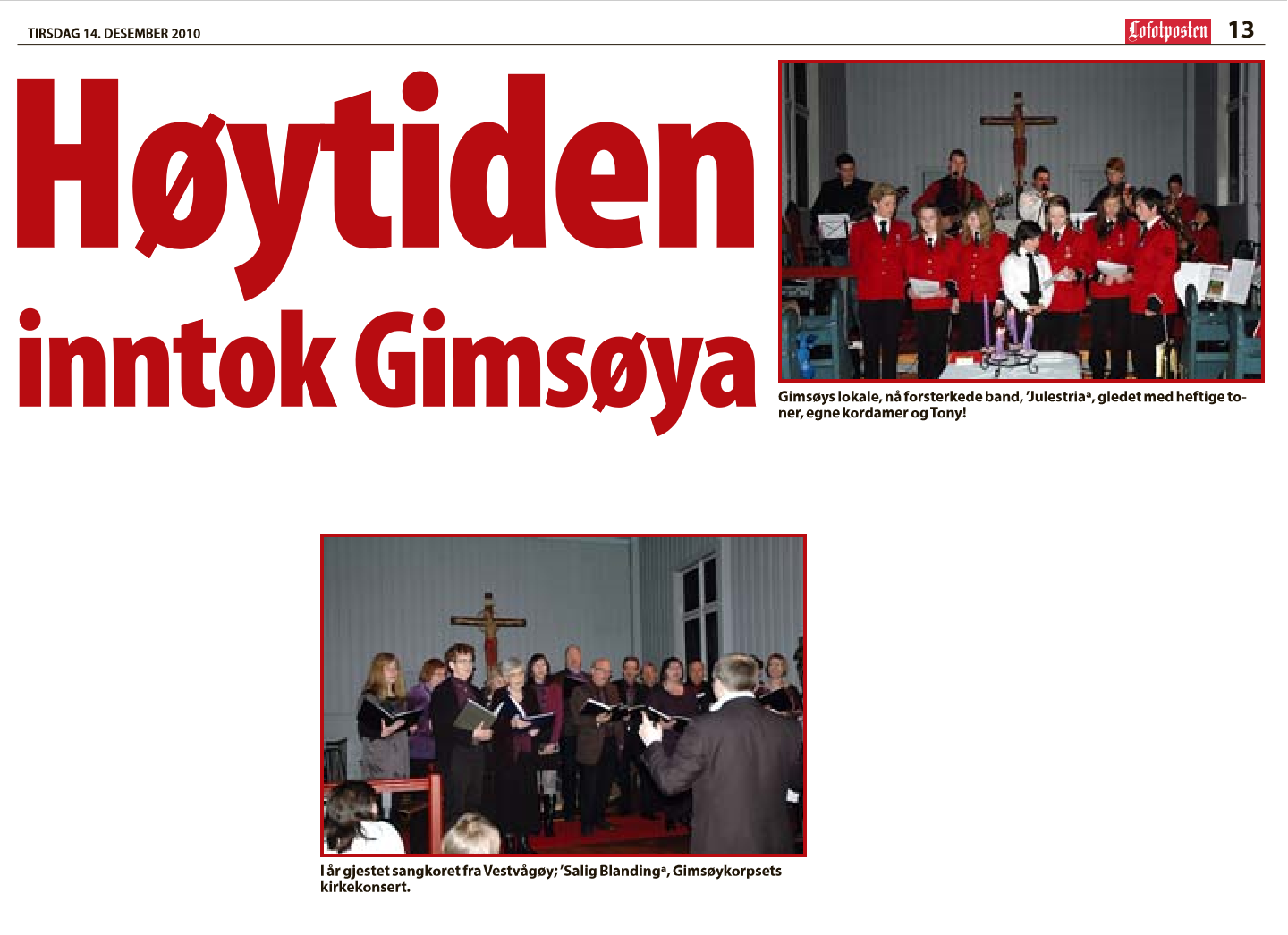 LP Advenstkonsert 14 desember 2010