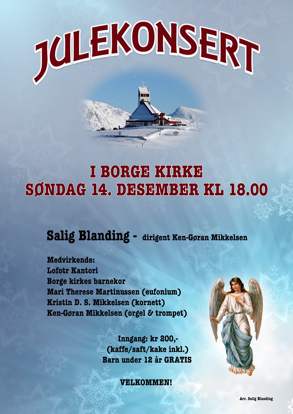 Salig Blanding 2014 A2 JULEKONSERT 2014